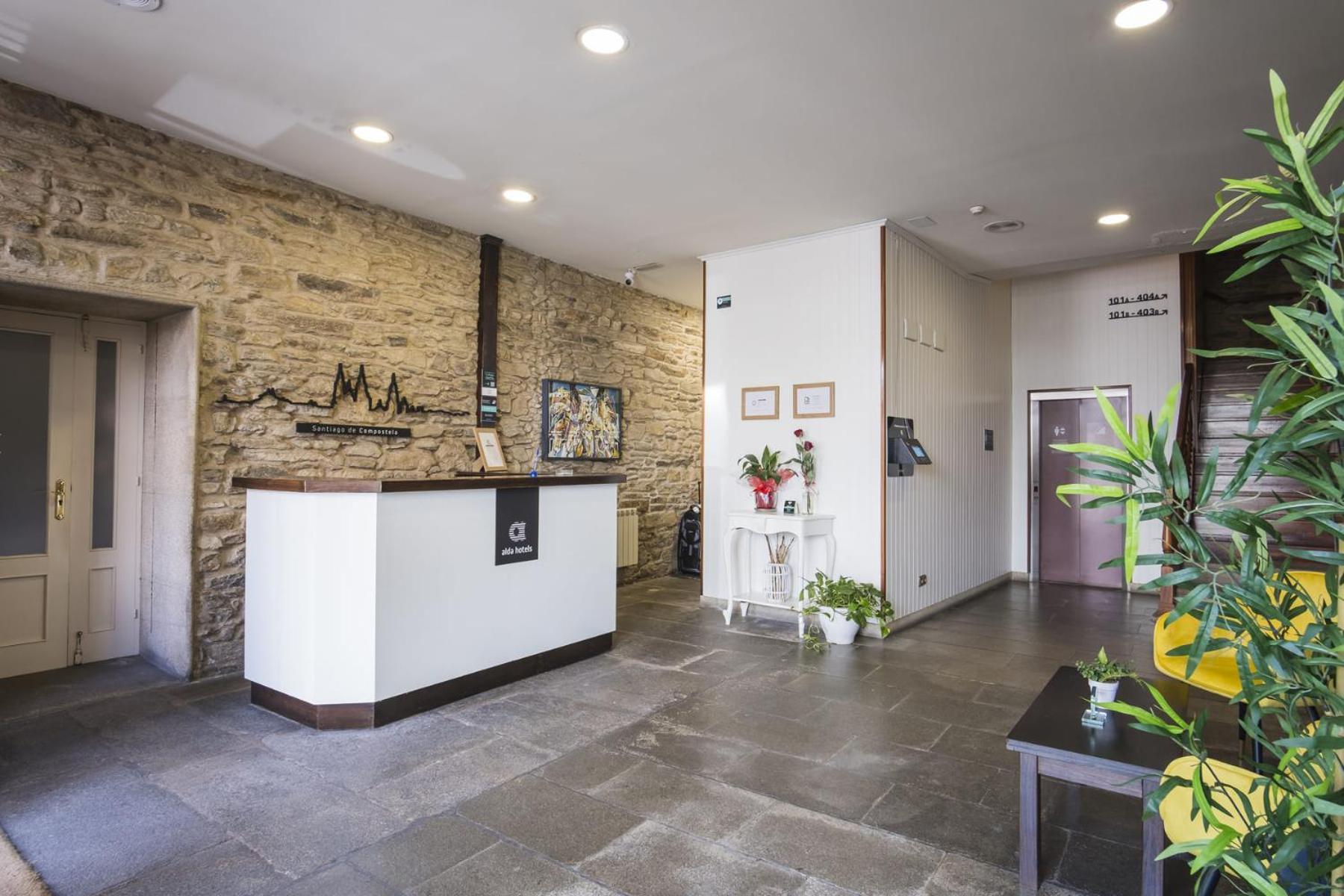 Hotel Alda Avenida Santiago de Compostela Dış mekan fotoğraf