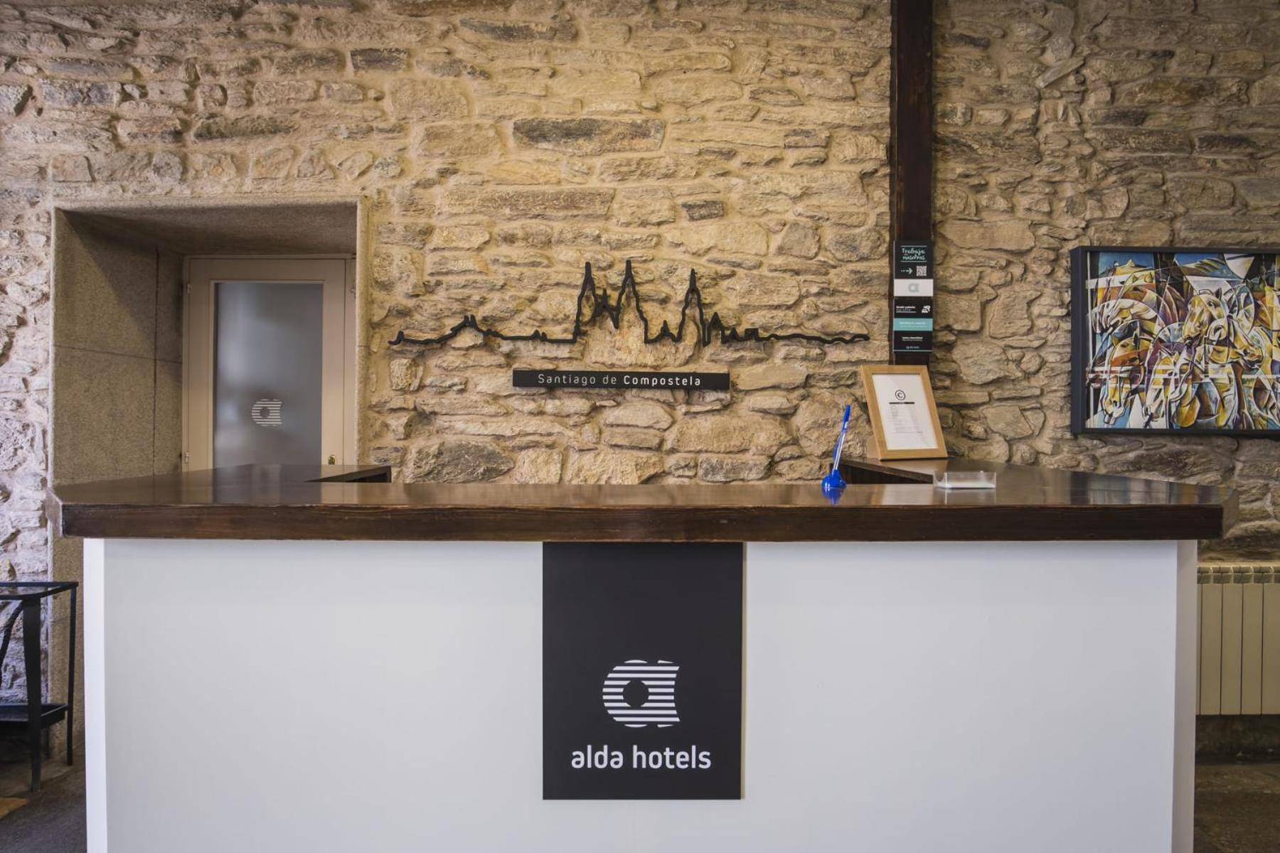 Hotel Alda Avenida Santiago de Compostela Dış mekan fotoğraf